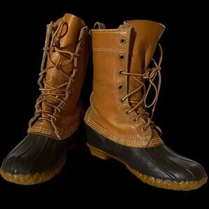 L.L. Bean Maine Hunting Shoe Boots Size 7